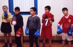 Olympic aspirants line up at the Armenian Boxing School of Yerevan, hoping to someday strike gold.