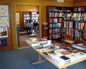 A scene from NAASr's Bookstore.