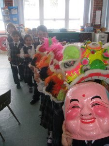 ASA students celebrating the Chinese New Year.