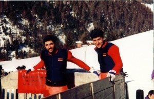  Joe Almasian, left, and Kenny Topalian reflect on their role as the first athletes ever to represent Armenia at the World Olympic Games in 1994 in Lillehammer.