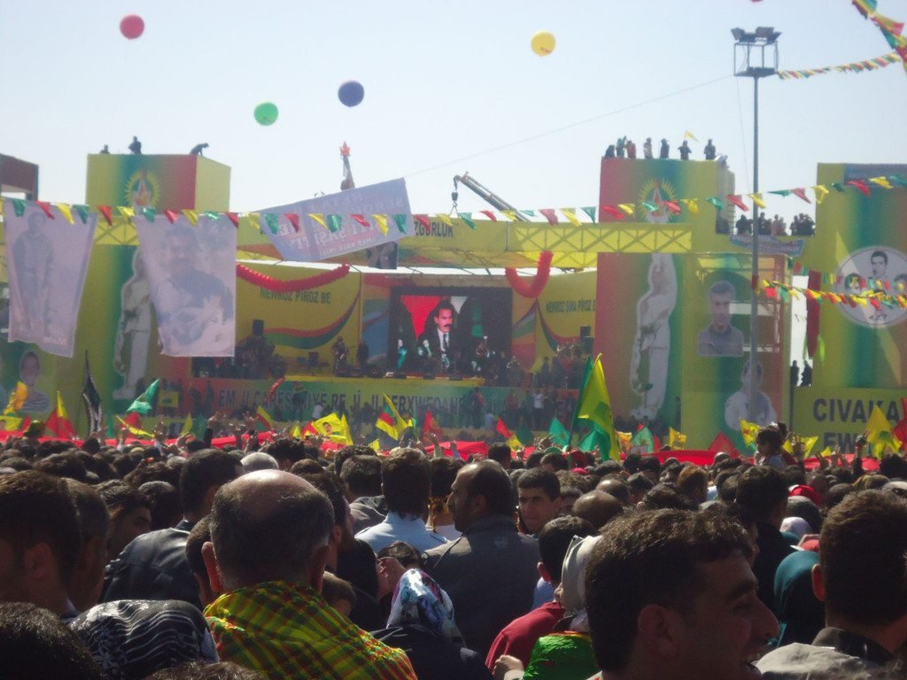 Nowruz in Diyarbakir on March 21. (Photo by Gulisor Akkum, The Armenian Weekly)