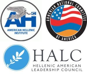 Leaders of the Greek-American and Armenian-American communities have joined together in formally calling upon the White House to set strict legal conditions on any new trade agreements involving Turkey.
