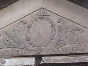 Engraved Stone adorning a home in what used to be the Armenian district of Sivas/Sepastia. 