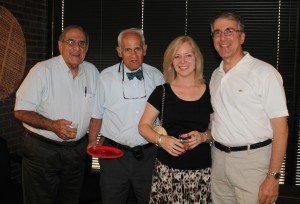 ALMA Trustee Jack Pilibosian, Chairman Haig Der Manuelian, and Diane and Kenneth Samuelian