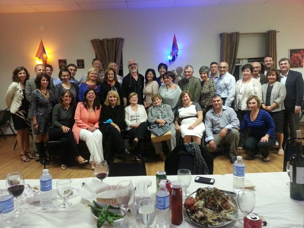 Following Berberian’s performance, the chapter hosted a unique dinner event with Vahe Berberian at the “Papken Suni” Agoump in Watertown. 