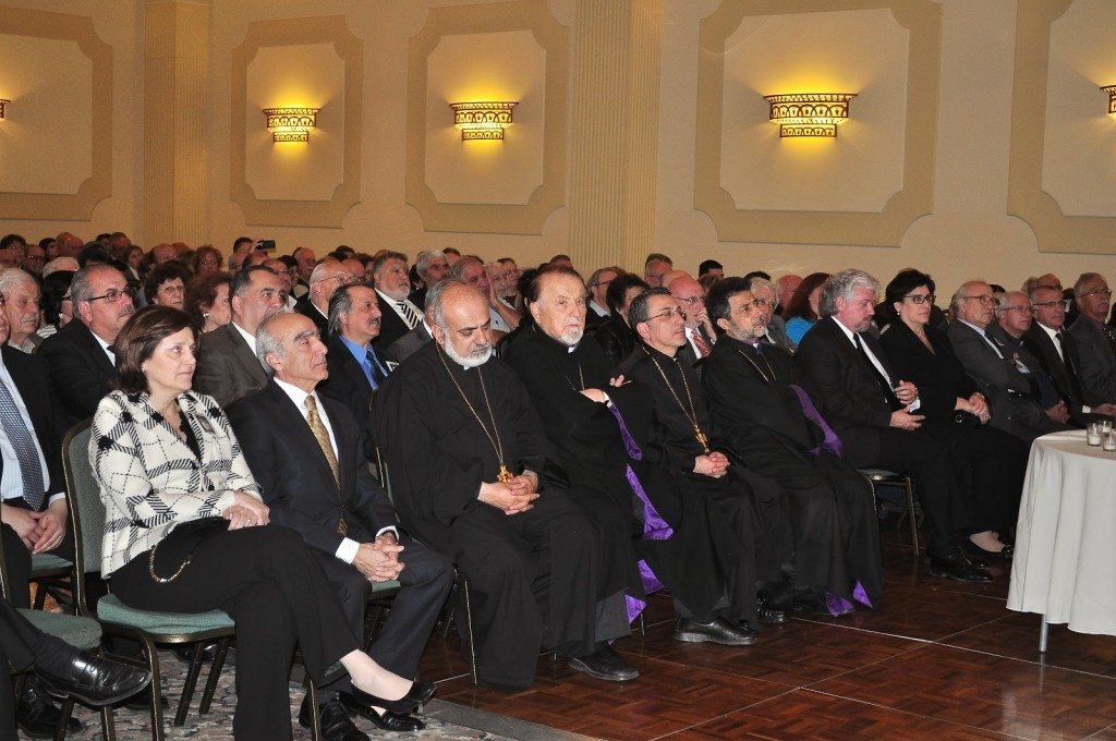 The event brought together representatives of Armenian churches and organizations and a cross section of the community.