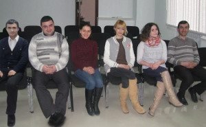 Some of CRD’s new scientists (L-R) Ashot Hovhannisyan, Levon Vanyan, Hripsime Mkrtchyan, Hasmik Rostomyan, Tatev Sargsyan, and Tigran Karapetyan