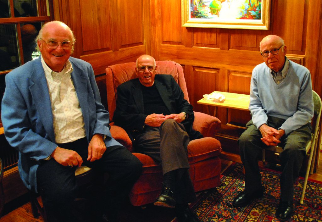 Walter Nahabedian, Astorr Guzelian, and Vartkes Guzelian (Photo by Tamar Kanarian)