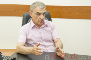 Prof. Ara Babloyan, chairman of the Committee of Health Care, Maternity, and Childhood of the National Assembly of Armenia and president of the Congress