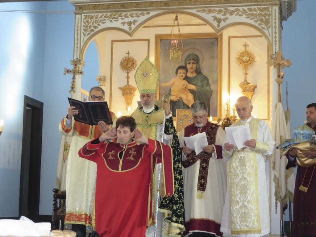 A scene from the ordination