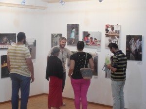 Opening exhibit of the Achcheeg Project at the Narekatsi Art Center in Yerevan