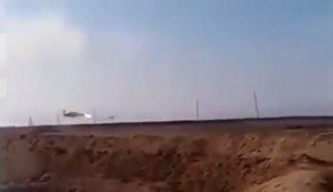A video—shot from the point of view of Azeri troops—shows the moment the helicopter was hit by a missile. 