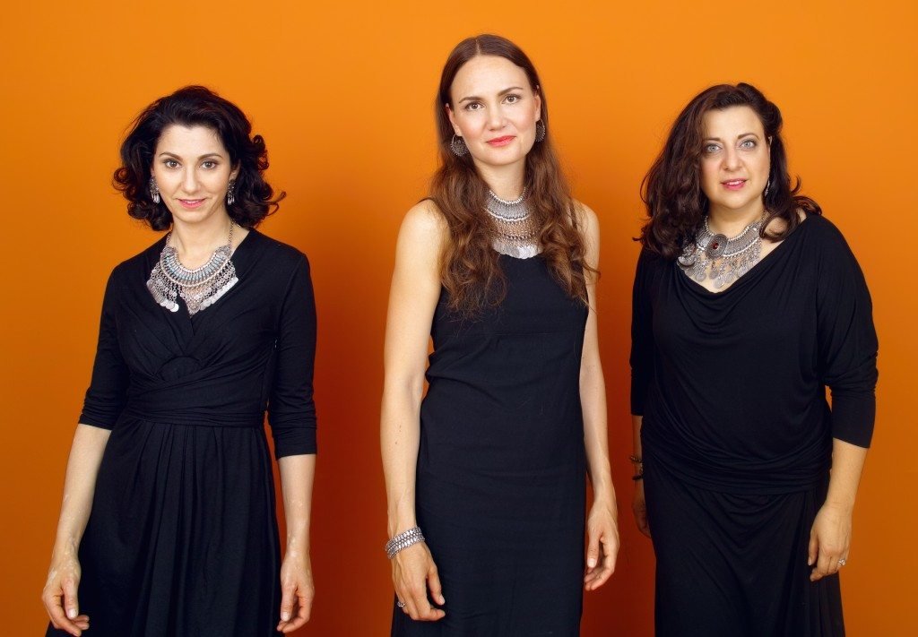 The Armenian a cappella folk trio “Zulal” 