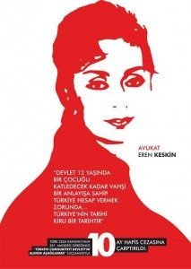 A Turkish court handed down a ten-month prison sentence to longtime human rights activist and lawyer Eren Keskin.