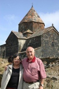 Tom and Nancy Vartabedian visit Armenia, where they hope to return some day with their family.
