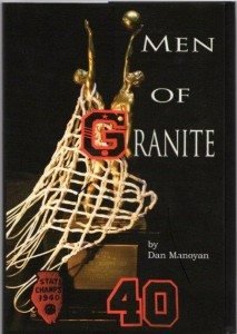 Jacket to Dan Manoyan’s book ‘Men of Granite,’ which is being adapted for the screen after being noticed by Hollywood producers.