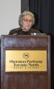 Sona Zeitlian in Toronto on March 1