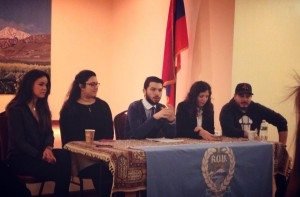 (L-R) Carnie Armenian, Nairi Khachatourian, Armen Sahakyan, Christina Lalama, and Adam Aktchian