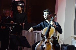 The cultural program ended with a performance by artist Kevork Mourad and cellist Eddie Pogossian.