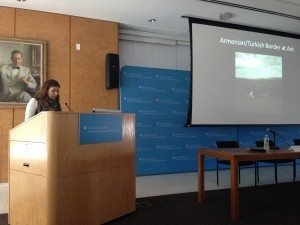 Rachel Goshgarian discussing the Armenian structures and people of Ani