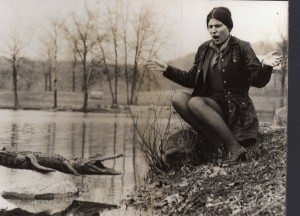 An alligator sighting at Plug Pond?
