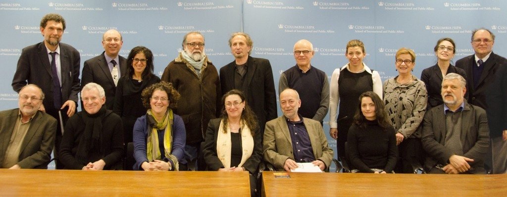 Participants in the ‘Monuments and Memory’ Conference at Columbia University