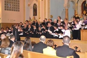 A scene from the Armenian Genocide Memorial Concert at Holy Trinity