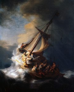 Christ in the Storm on the Sea of Galilee, by Rembrandt