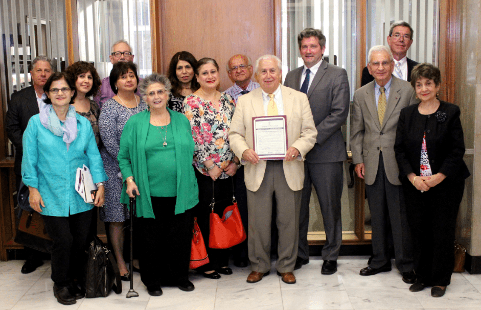 A group photo after the Proclamation was awarded at Richmond City Hall