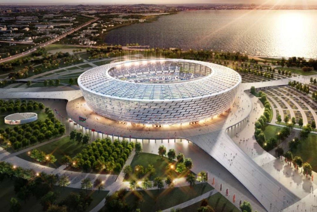 The 68,000-seat Baku Olympic Stadium, where the opening ceremonies took place, cost in excess of $650 million (Photo: baku2015.com) 