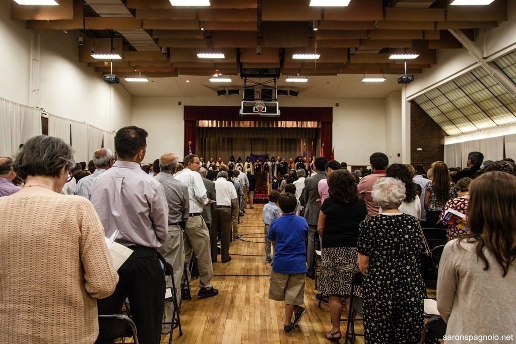 More than 500 Boston Armenian community members filled the ACEC on May 28 (photo: Aaron Spagnolo)