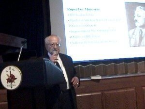 Dr. Berj Gueyikian during his presentation