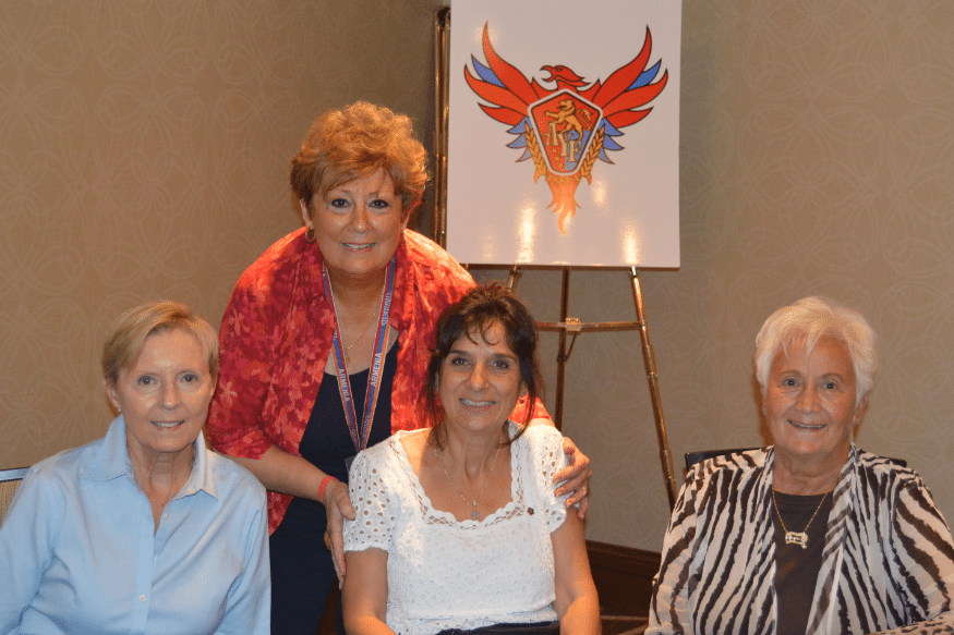 Martha Tenkarian, Yn Baghsarian, June Mangassarian, and Sonia Matulewicz