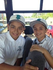 Michael (Bogo) Bogosian and teammate Jason (Torigian) Patalano secured national attention as members of the Cranston Western Little League, which represented New England and the Eastern Region in the National Little League Championships at Williamsport, Pa. 