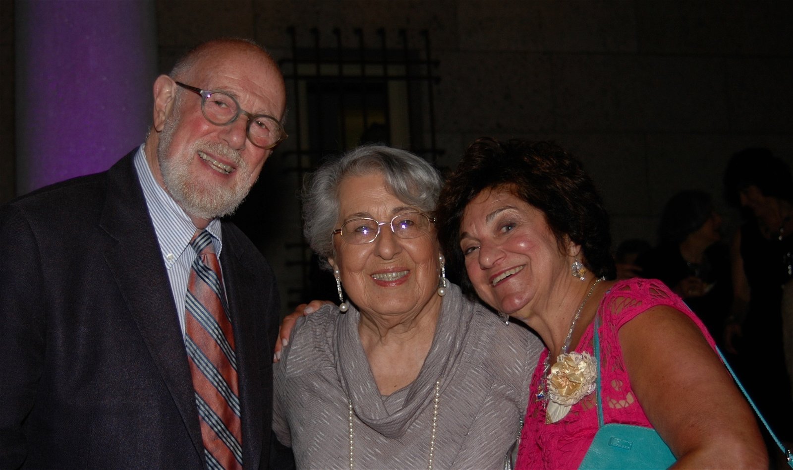 (L to R) Donald Tellalian, Sophie Tolajian, and Susan Deranian (Photo - Sara Janjigian Trifiro)