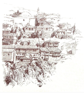 A drawing of Bilecik