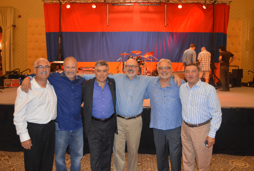 The Famous Four Stepans with Michael Varadian and Varoujan Santourian