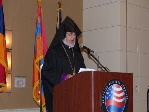  H.E. Archbishop Oshagan Choloyan, Prelate of the Eastern Prelacy of the Armenian Apostolic Church of America. 