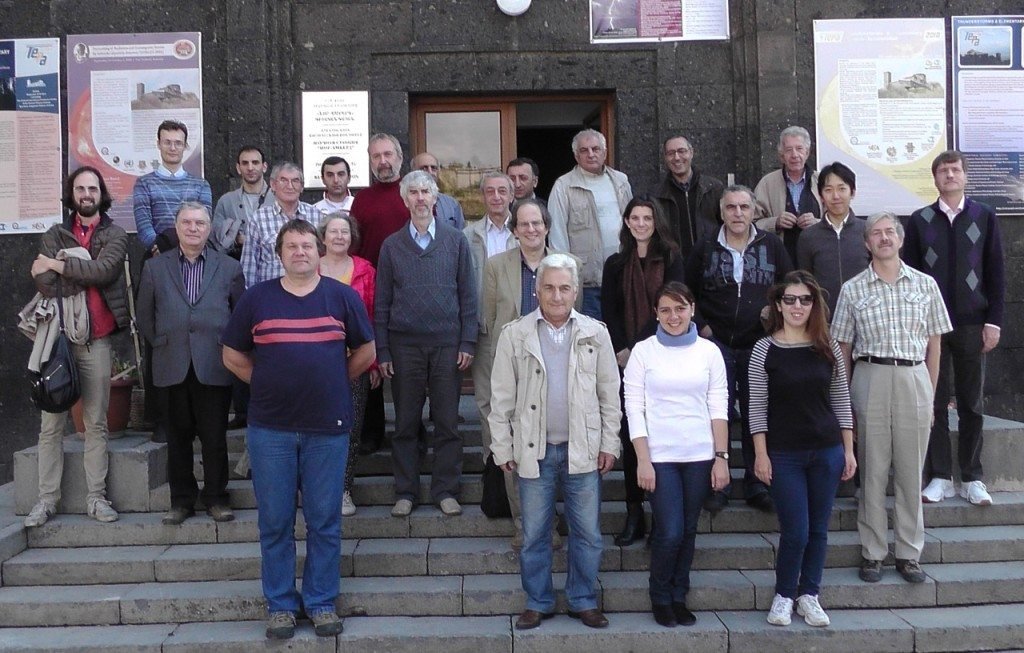 Some of the participants at the TEPA 2015 conference in front of CRD’s Nor Ambert research station 