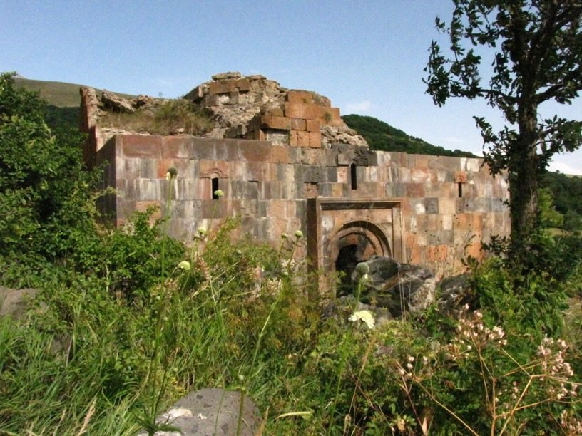 Ruins of church at Teghenyats Monastery