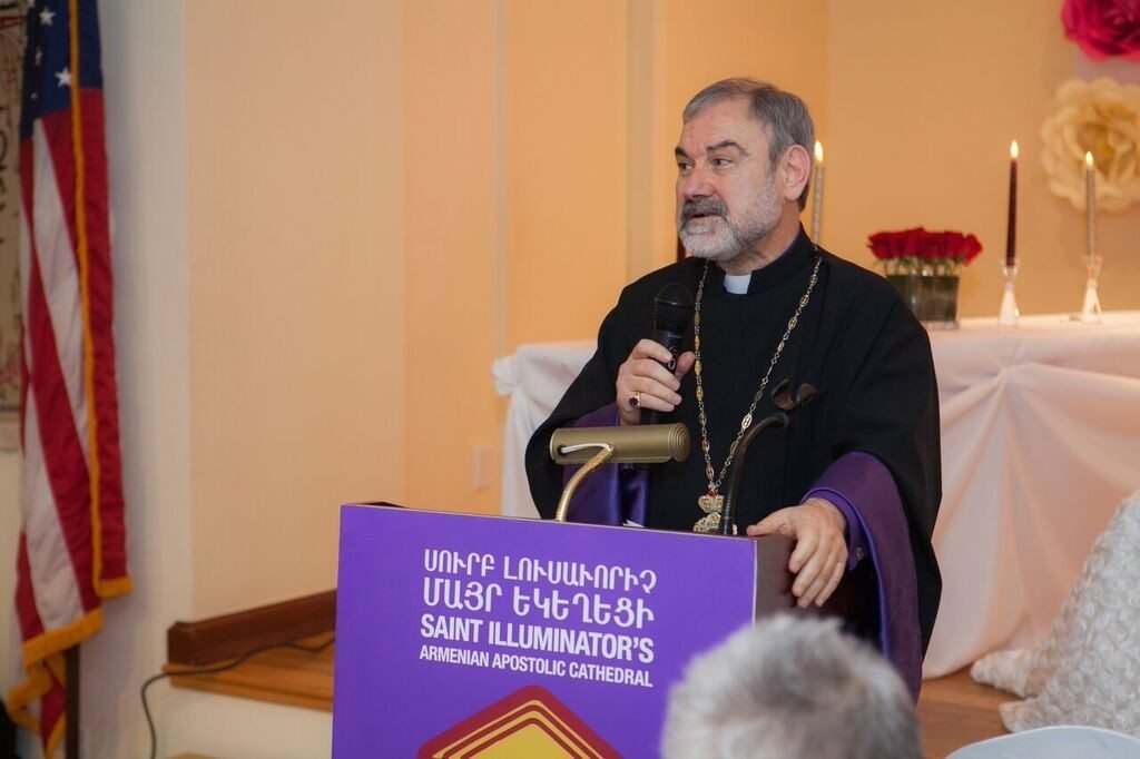 H. G. Bishop Anoushavan Tanielian, vicar general of the Armenian Prelacy