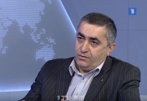 ARF Bureau member Armen Rustamyan during his Feb. 10 interview with Armenian Public Television