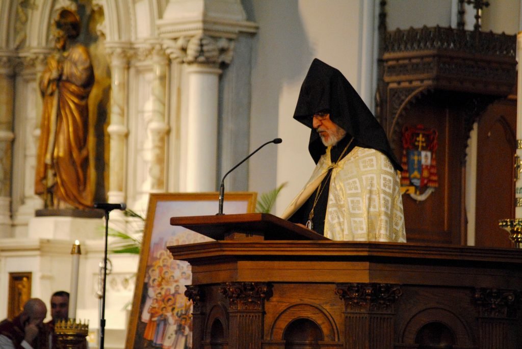 His Eminence Archbishop Oshagan Choloyan (Photo: Tamar Kanarian)