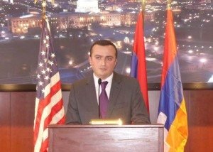 NKR Representative to the U.S. Robert Avetisyan (photo: Public Radio of Armenia)