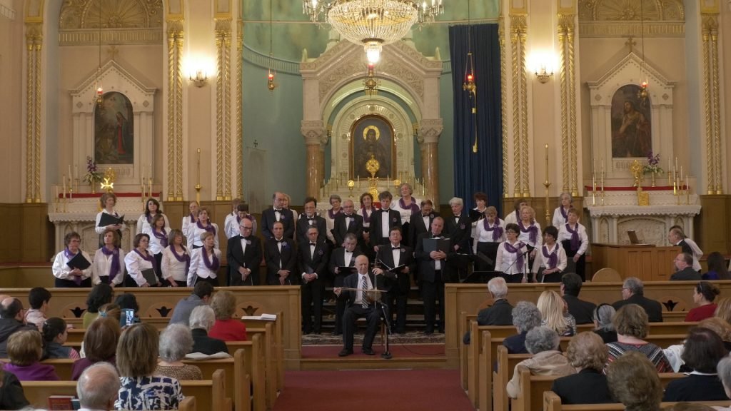 The Erevan Choral Society  performing