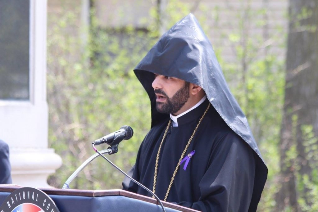 Very Reverend Father Ghevont Pentezian, pastor of All Saints Armenian Church of Glenview, Ill.