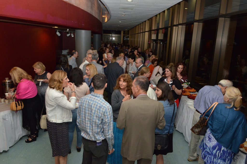 Audience members gathered at the Ciccone Theater (Photo: ZENPROIMAGE)
