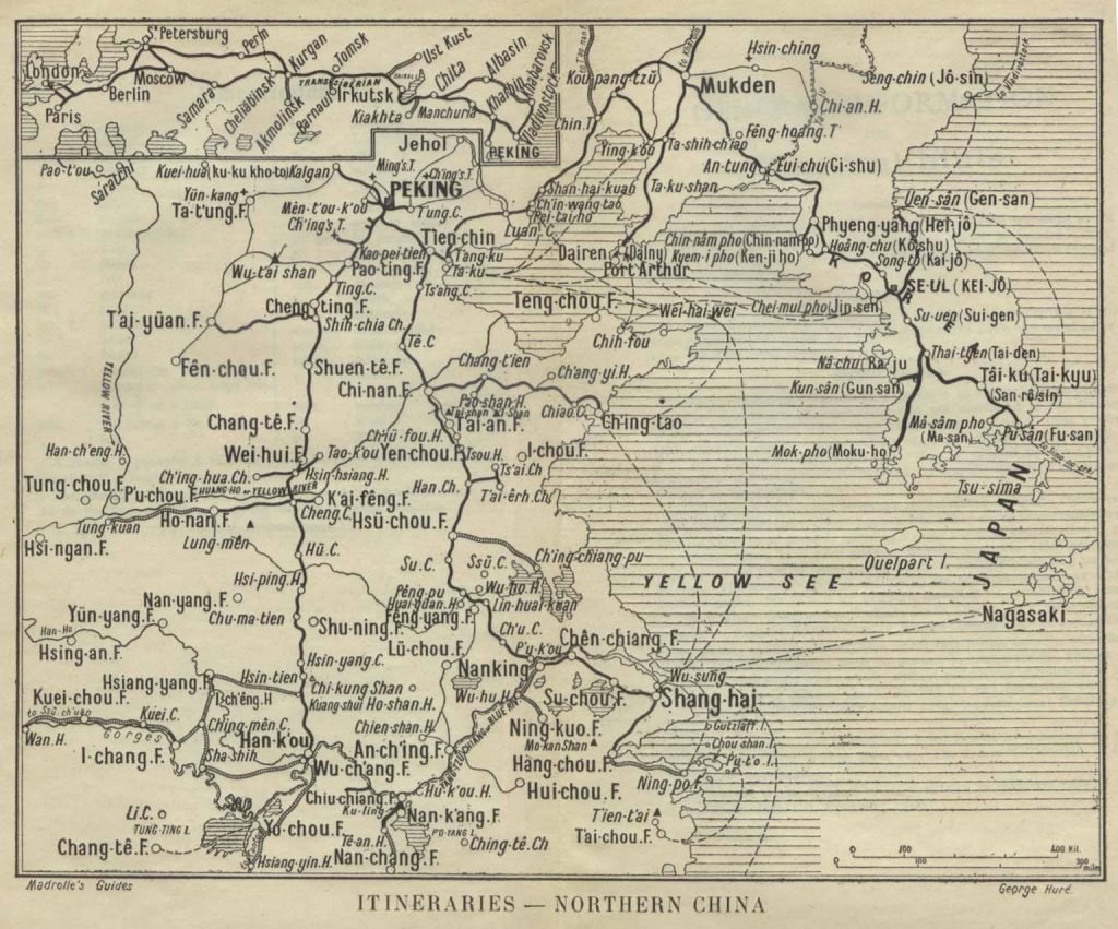 Map of North China (1912)