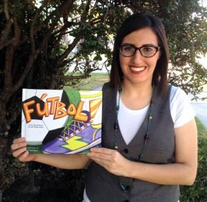 Author and artist Taleen Keldjian has written and illustrated her first book, Fútbol!: A Fun Doodle Book on All Things Fútbol.