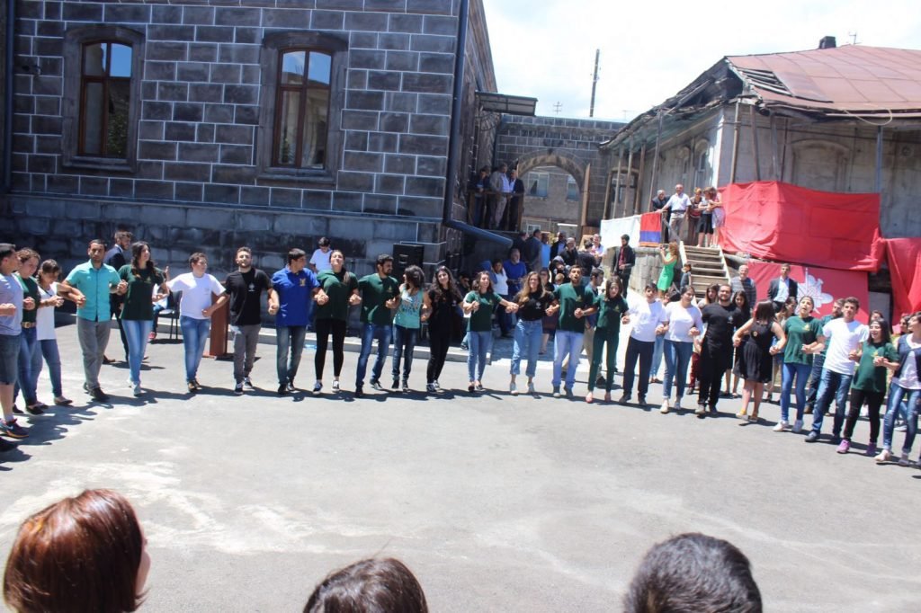 A scene from the opening ceremony (Photo: AYF Youth Corps)